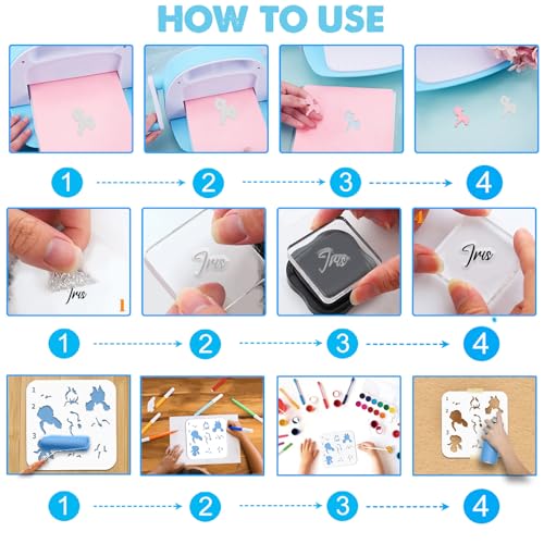 Pochoirs et matrices fleur Iris scrapbooking bricolage créatif