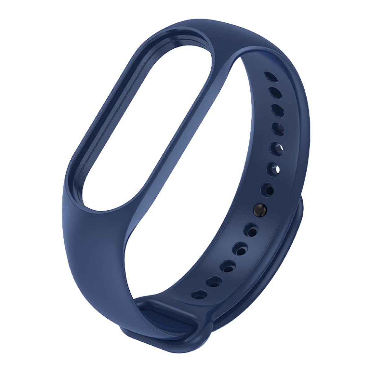 Strap for Xiaomi Mi Smart Band 2, Adjustable Colourful Replacement Watch Bracelet, Soft Breathable TPU Watch Band Waterproof Sport Strap Accessory - Midnight Blue