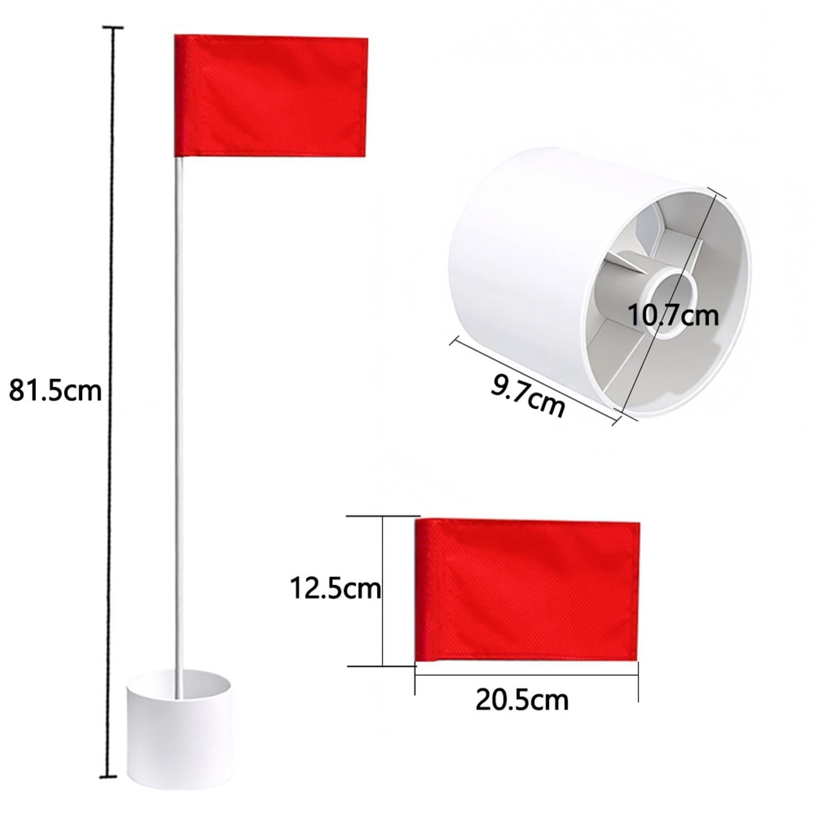 Golf Ansteckflaggen Golf Green Hole Cup Flagstick-Flagge