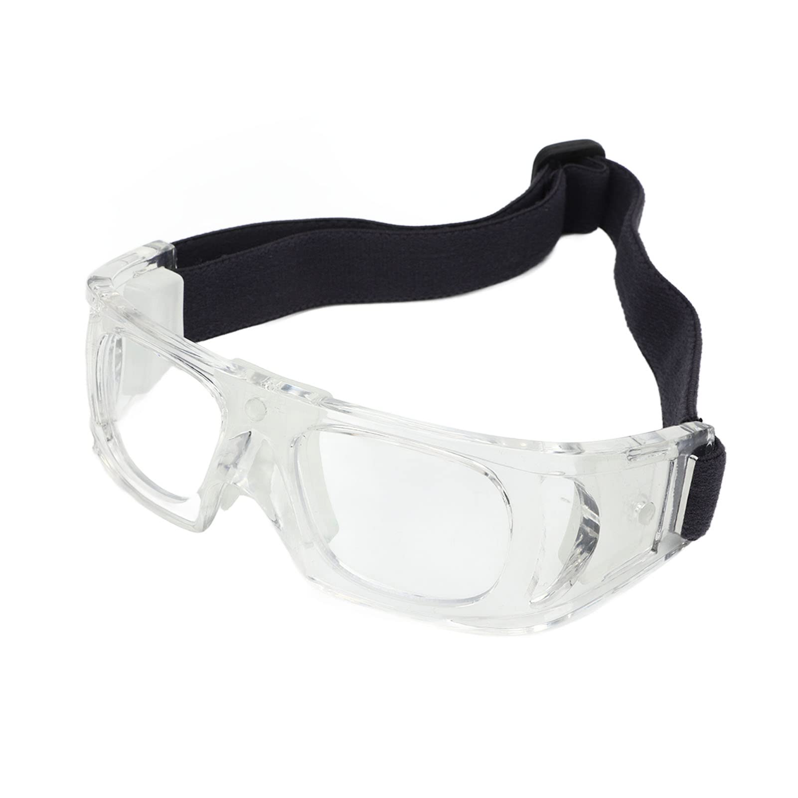 Basketball Glasses, Sport Goggles Impact Resistant for Cycling (White)