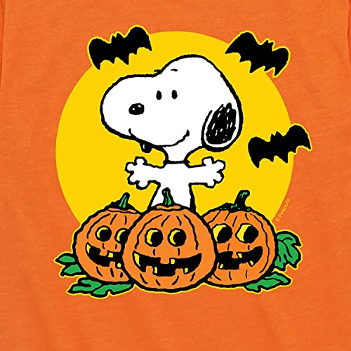 HYBRID APPAREL - Peanuts - Snoopy Pumpkin Patch - Toddler and Youth Short Sleeve Graphic T-Shirt3