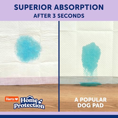 Image of Hartz Home Protection Super Absorbent Odor Eliminating Lavender Scented No Leak Dog Pads, XL 30 Count (Pack of 2)