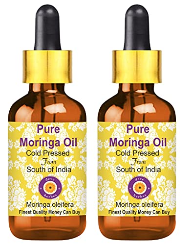 Huile de Moringa pure de qualité thérapeutique naturelle pressée à froid 2x100ml