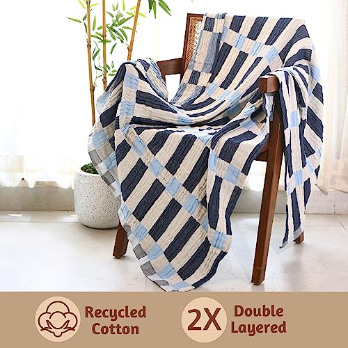 Folkulture Throw Blanket for Couch 152x128 cms - Image 2