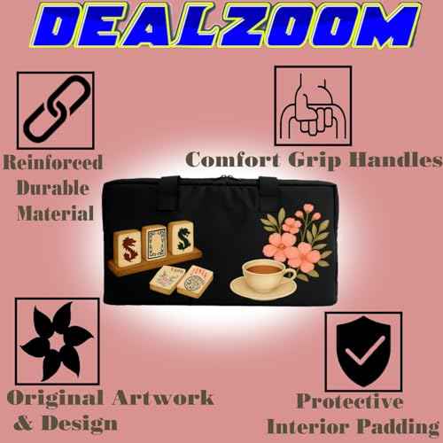 Set Completo de Mahjong Americano con Accesorios miniatura 5