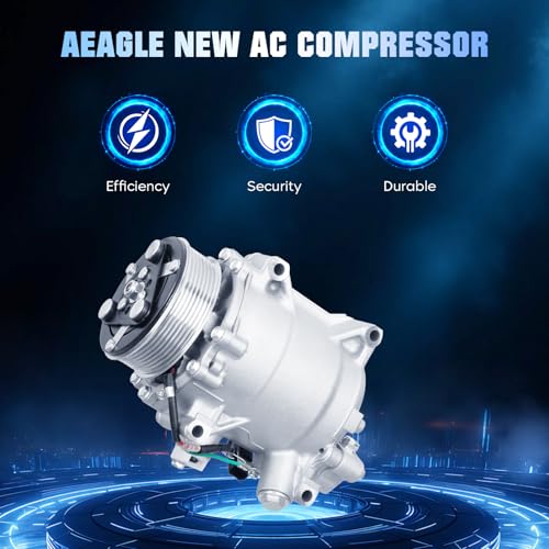 Air Conditioning Compressor & A/C Clutch for Acura RDX 2.3L 2007 - Additional View