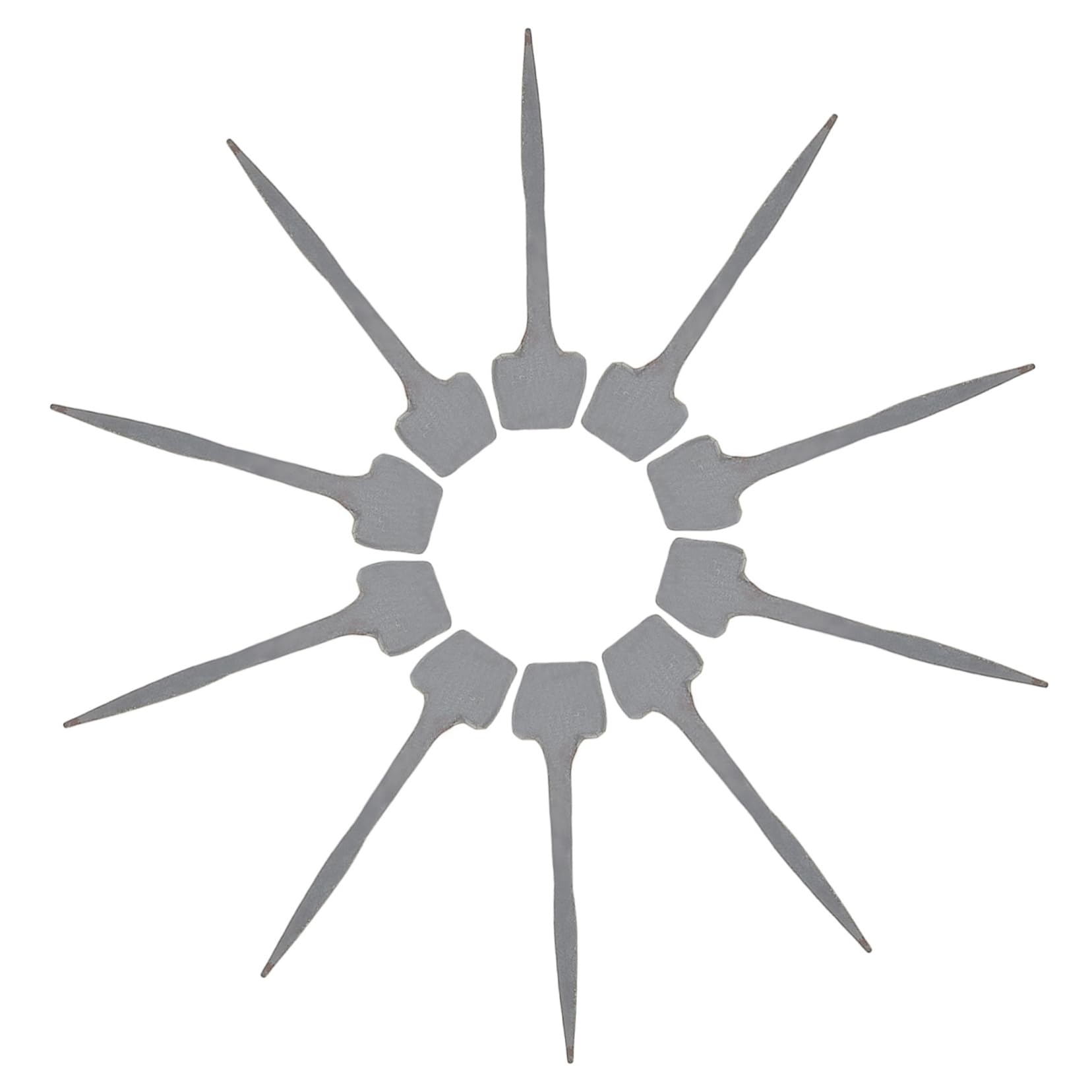 balacoo Pcs Portable Horseshoe Nails Iron Hoof Nails for Horseshoe Fixation Small Metal Horse Equipment