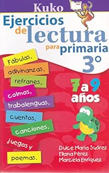 Paperback Ejercicios de lectura para primaria 3. 7 a 9 anos (Spanish Edition) [Spanish] Book