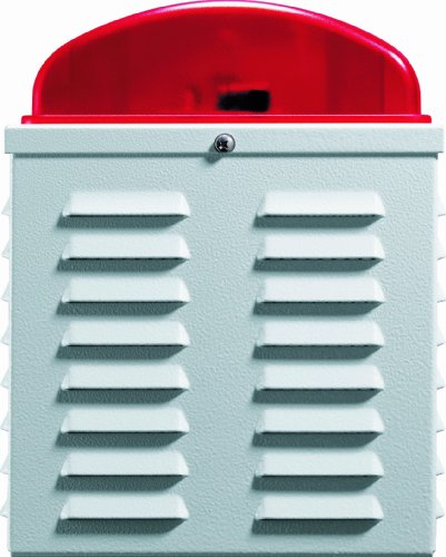 Preisvergleich Produktbild Gira 095600 Aussensirene mit Blitzlicht VDs Alarm, weiß