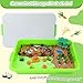 CORPER TOYS Farm Sand Kit Toys for Kids with Farm Animals Figures, Tractor, Sand Box Sensory Bin Playset for Toddlers Gift for Birthday Christmas