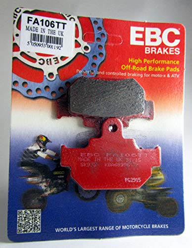 EBC FA106TT - Pastillas de Freno compatibles con Suz-uki GZ 250 LS 650 TU 250 VL 125 250