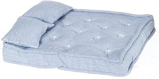 Town Square Miniatures Dolls House Miniature 1:12 Bedroom Accessory Bedding Double Mattress & Pillows