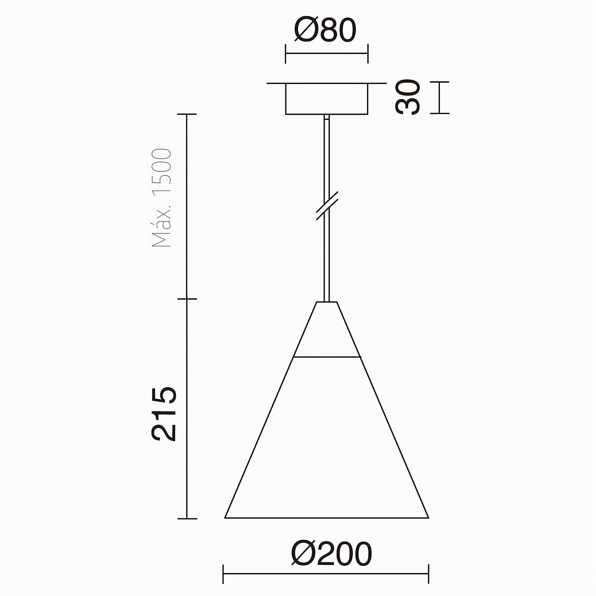 lamparas colgantes cocina ODA - lampara de techo colgante - lampara nordica techo - E27 - lampara colgante techo - interior IP20 - lampara cocina techo colgante - lámparas colgantes