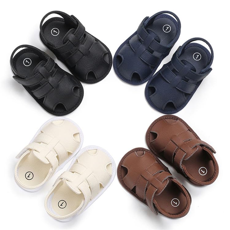 Baby Boys Girls Summer Sandals Non-Slip Soft Sole Breathable Athletic Outdoor First Walker Toddler3