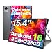 jumper Tablet 15,4 Zoll, Android 16 Tablet Helio G99 Octa-Core Prozessor