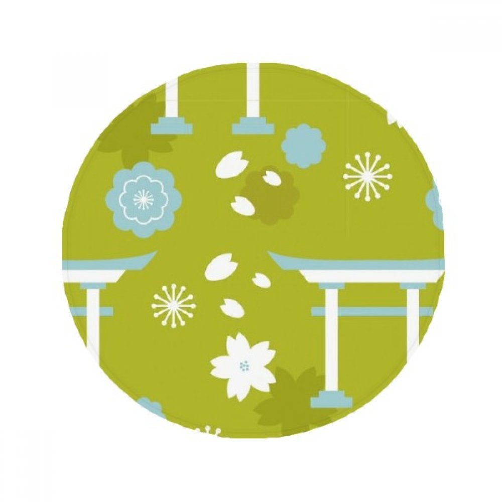 Tapis de bain japonais mignon et antidérapant pour une décoration de cuisine colorée