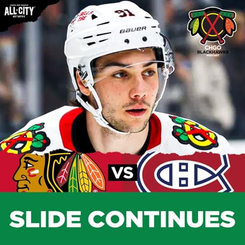 BLACKHAWKS POSTGAME: Nazar SNAPS Goal Drought, Chicago Drops 4th Straight vs MTL | CHGO Blackhawks