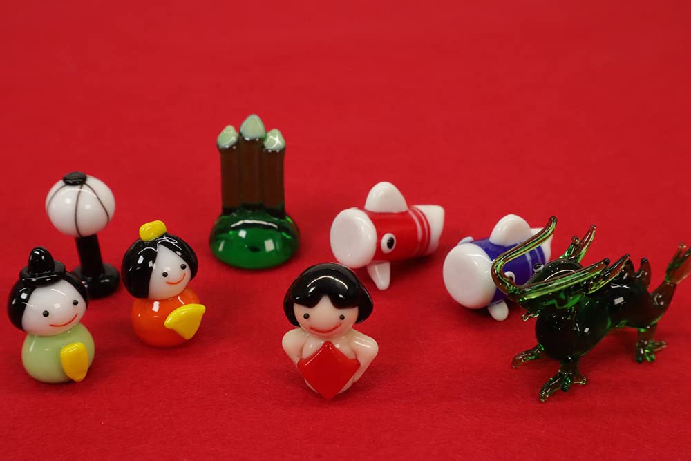 ぼんぼり　ガラス細工 Amazon.co.jp: かわいらしい ガラス細工 プチシリーズ ぼんぼり 1本