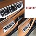 4pcs Window Button Frame, Car Window Button Cover Trim for 5 Series G30 2017-2018(Electroplating)