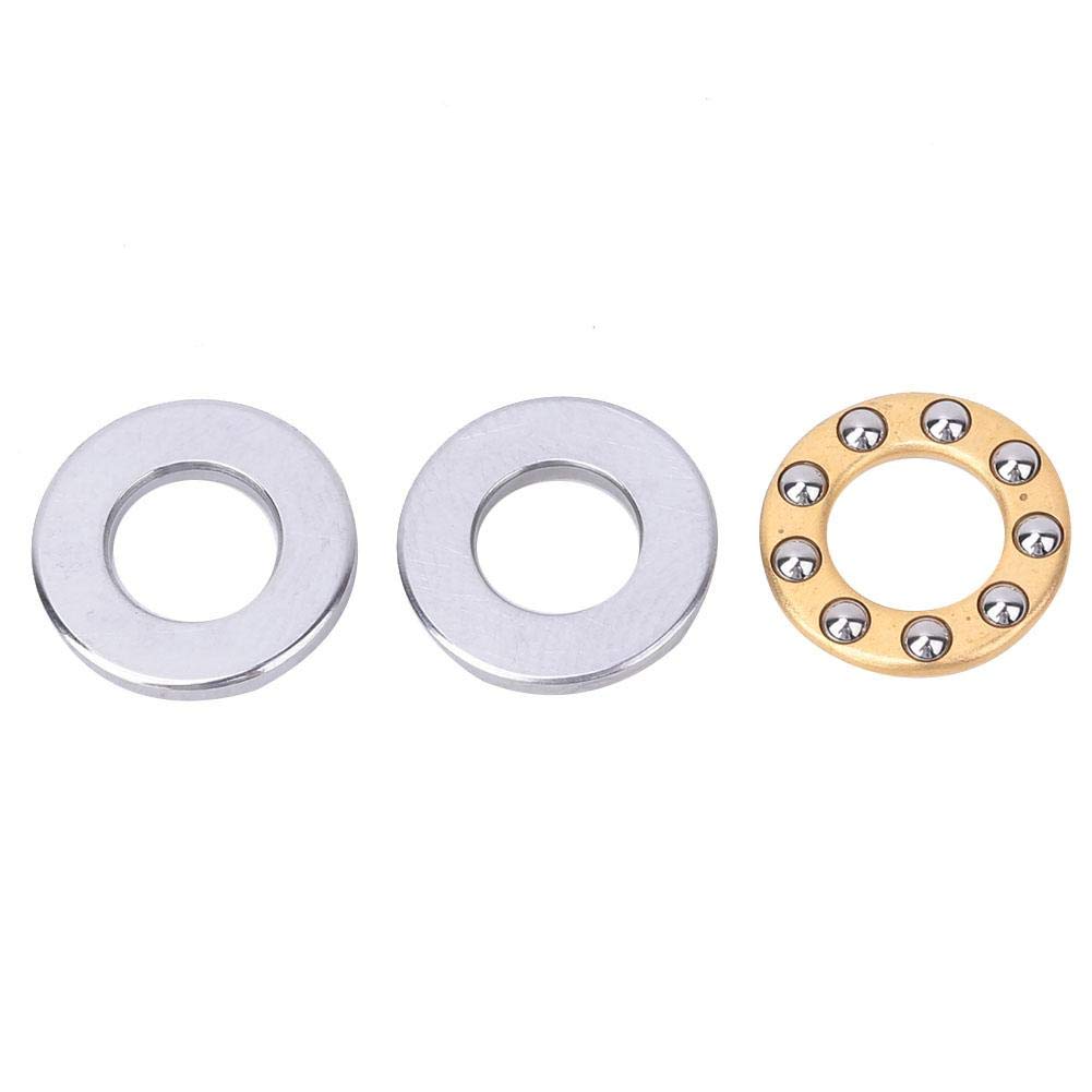 Small Frictional Resistance Miniature Bearing, Metal High Precision 10Pcs Ball Bearing, for Equipment Installation Machinery Manufacturing(F6-14M 6145mm(10pcs))