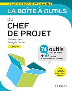 Livres Couvertures de La boîte à outils du chef de projet - 2e éd. -74 outils clés en main + 12 vidéos d'approfondissement: 74 outils clés en main + 12 vidéos d'approfondissement