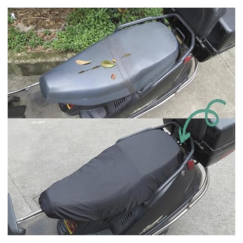 Funda asiento motocicleta universal y elástica para protección completa 6