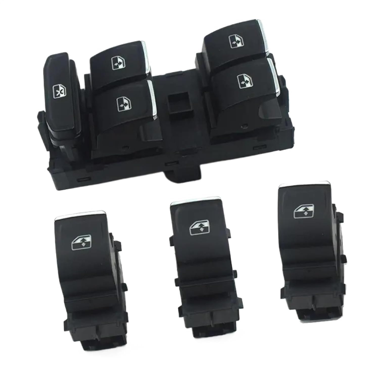 Bouton de commande lève-vitre pour Golf Mk7 Passat B8