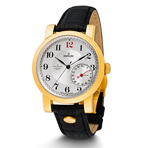 Preisvergleich Produktbild Kronsegler Colosseum II Automatik Gold - Weiss / rot