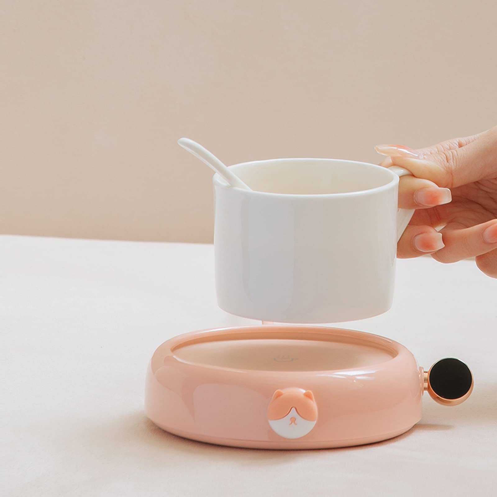 Calentador de tazas eléctrico para bebidas