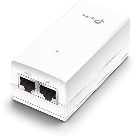 TP-Link PoE Injector | PoE Adapter 24V DC Passive PoE | Gigabit Ports | Up to 100 Meters(325 feet) | Wall Mountable Design (TL-PoE2412G)