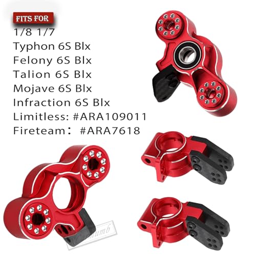 Supports essieu arrière Arrma 1/7 Limitless et Fireteam pour bash de l'extrême - 2