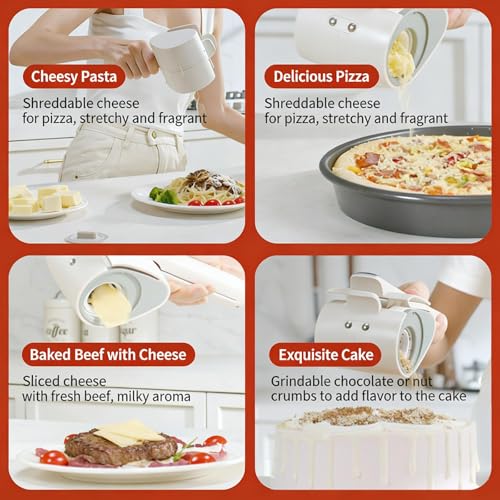 Broyeur rotatif rechargeable indispensable pour chocolat et desserts - 5