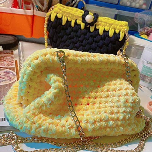 8 Oz/250G Chenille Yarn,Wine Red Diy Velvet Chenille Yarn,Bulky Luxury Chenille Yarn For Crochet Hat Scarf #TOP6