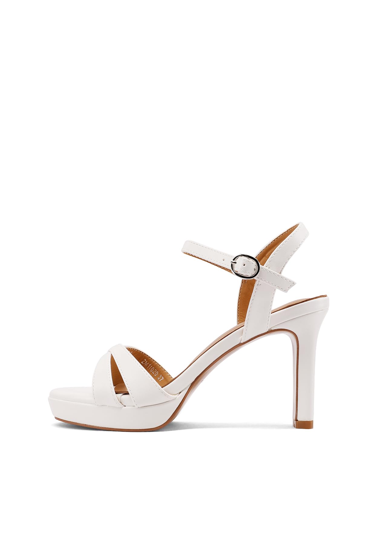 QUEEN HELENA Sandali Donna con Tacco Alto con Cinturino ZM11020