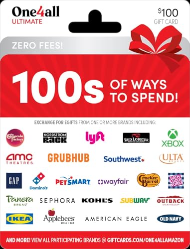 One4all Ultimate Physical Gift Card - $100