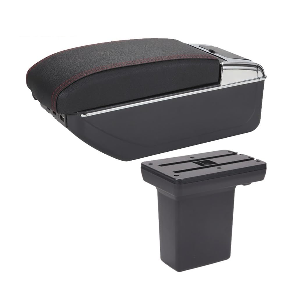 Aierdeyp B1 Black Red 7Usb Car Armrest Box For Opel For Mokka 2025