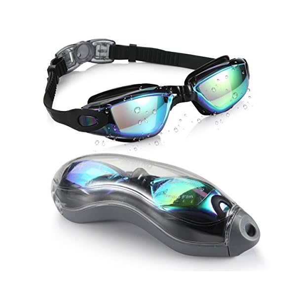 Aegend Swim Goggles, Swimming Goggles No Leaking Full Protection Adult Men Women Youth