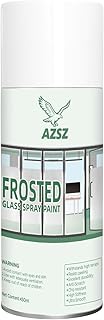 AZSZ Glass Frosted Spray Paint, Translucent, 450ml, 1 Bottle 15.22oz