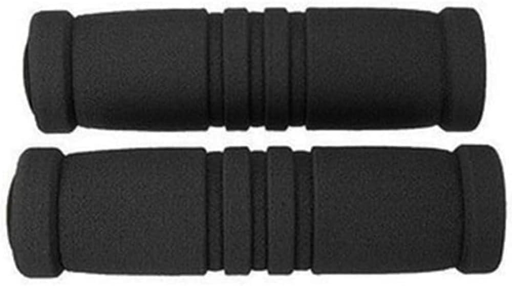 1 Pair Bicycle Handlebar Grip Bicycle Motorcycle Antis Super Light Soft Foam Sponge Handle Grip Cover Bike Grips Black Handlebar Grips