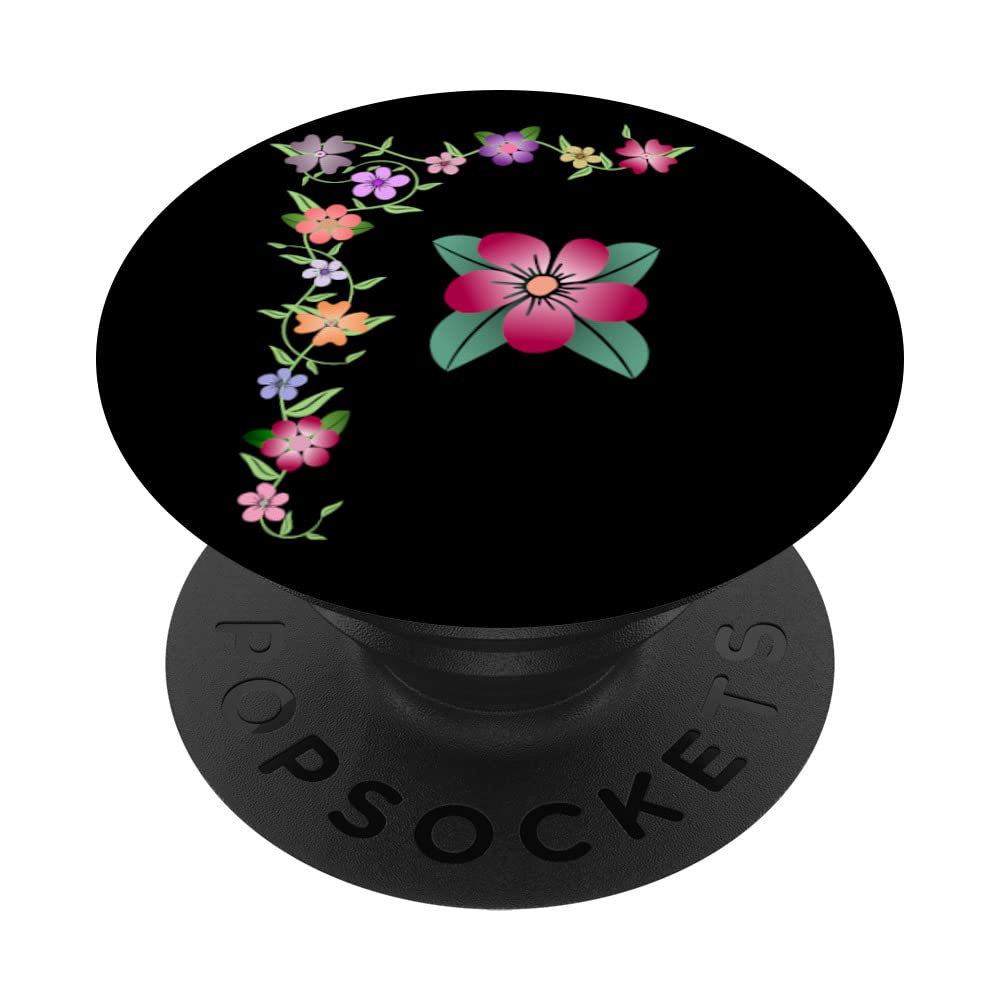 flower tendril, blooming, florets, blooms, floral, blossoms PopSockets  Swappable PopGrip