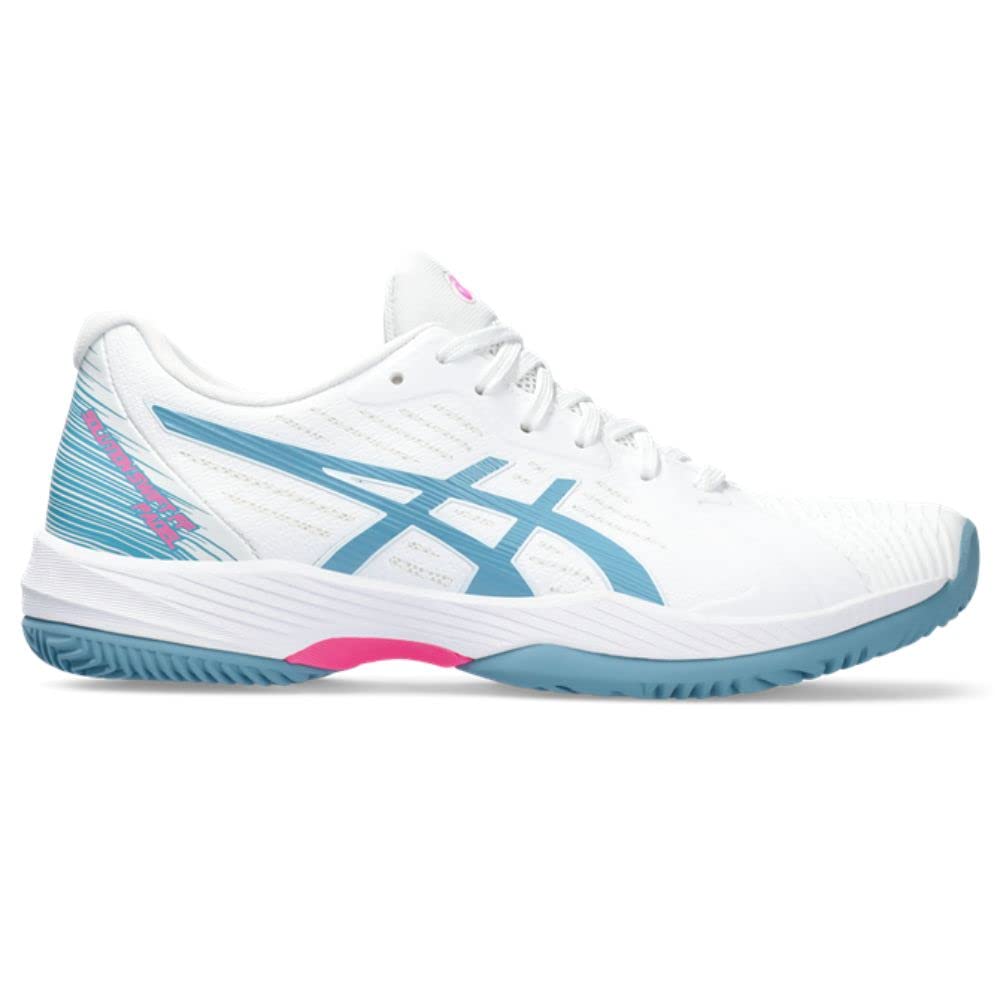 ASICS Solution Swift FF Padel Mujer Zapatos de Tenis Blanco Azul
