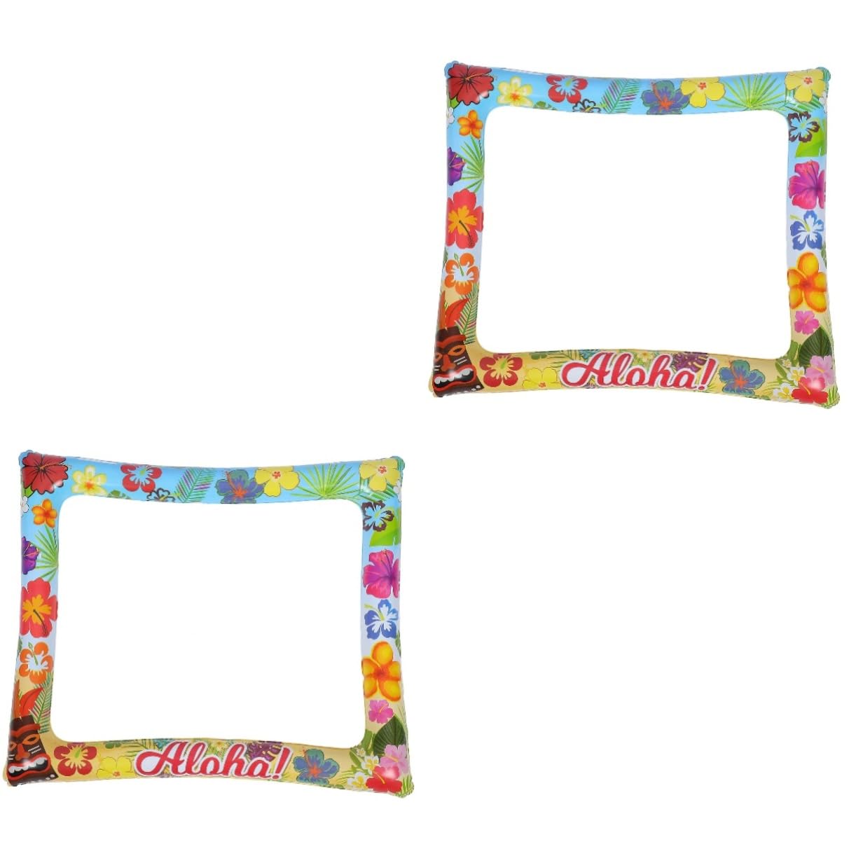 HANABASS 2 Pezzi Di Cornice Per Foto Gonfiabile Leggera in Plastica Per Photo Booth Ornamento Per Feste Per Baby Shower