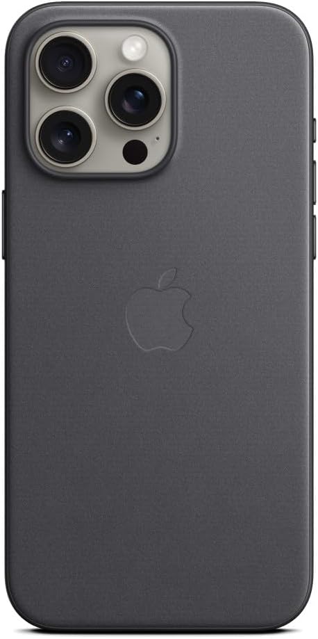 Apple iPhone 15 Pro Max FineWoven Case with MagSafe - Black