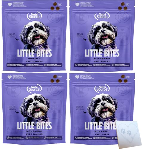 Nutrisource-Little-Bites Variety Pack, 4 Flavors, 6oz Each