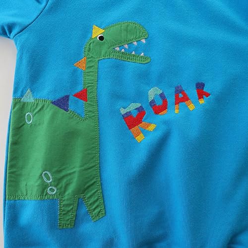 Boys Sweatshirts Long Sleeve Sweatshirts T-shirts Crew Neck Cotton Casual Sweatshirts Cartoon Tops for Boys-1204