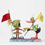 Enesco 4049388 Looney Tunes by Jim Shore Marvin the Martin and Duck Dodgers Figurine