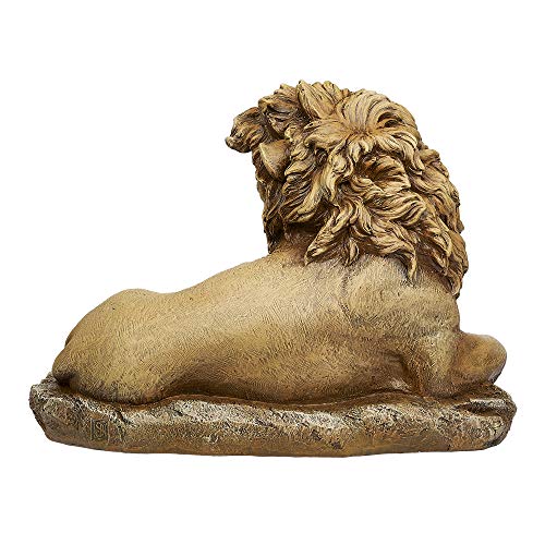 Estatua de León y Cordero 8.5" H Decorativa Religiosa miniatura 4