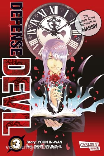 Defense Devil Massiv 3: Action-Manga ab 12 Jahren über einen dämonischen Anwalt der Unterwelt in 2-in-1-Edition