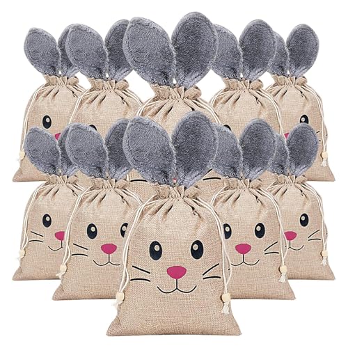 Bolsa de Conejo de Pascua para dulces en reuniones familiares y bodas