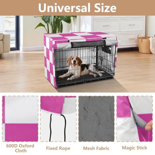 Housse de cage pour chien en métal : stop aux rayures et déchirures